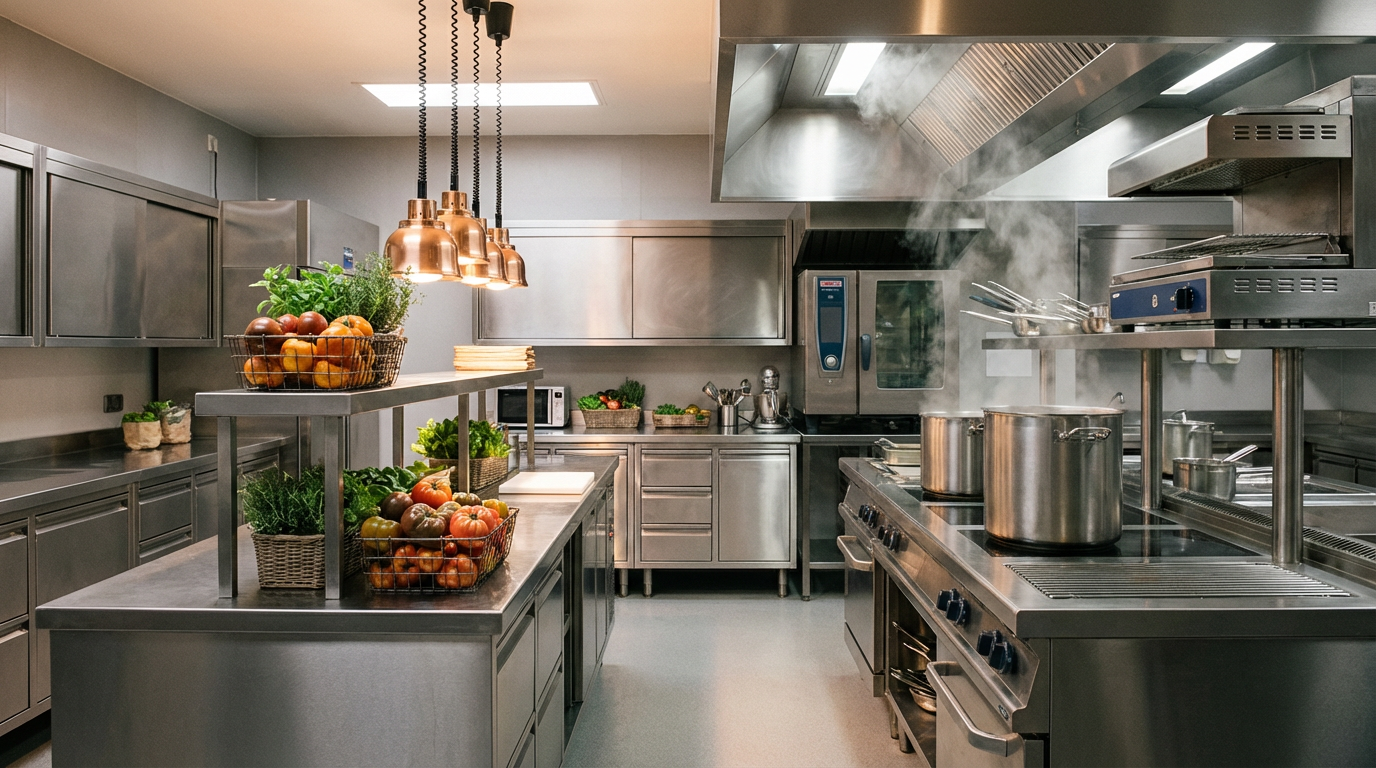 Vores professionelle køkken